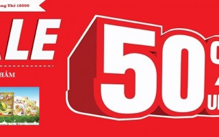 TRI ÂN 18.000 KHÁCH HÀNG, GIẢM GIÁ LÊN TỚI 50%